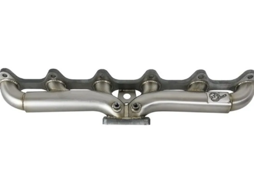 Dodge Diesel Pick-up 1998.5-2002 5.9L (td) Twisted Steel Header Turbo Grenrör (T3) aFe Power