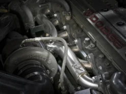 Dodge Diesel Pick-up 1998.5-2002 5.9L (td) Twisted Steel Header Turbo Grenrör (T3) aFe Power