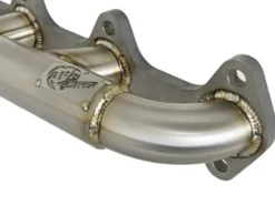 Dodge Diesel Pick-up 1998.5-2002 5.9L (td) Twisted Steel Header Turbo Grenrör (T3) aFe Power