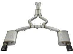 Dodge Durango 2011-2024 V6-3.6L/V8-5.7L Mach Force-Xp 304 SS Cat-Back Sportavgassystem aFe Power - Svarta Utblås