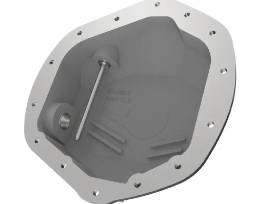 Dodge 2500/3500 2003-2018 Pro Series Bakre Diffkåpa Med Svarvade Fenor aFe Power - Svart