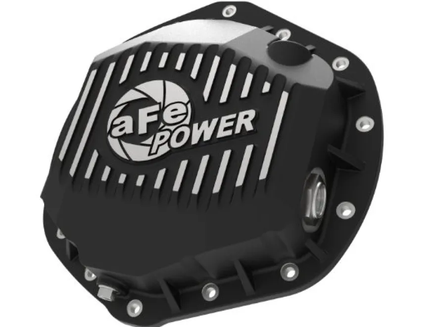Dodge 2500/3500 2003-2018 Pro Series Bakre Diffkåpa Med Svarvade Fenor aFe Power - Svart
