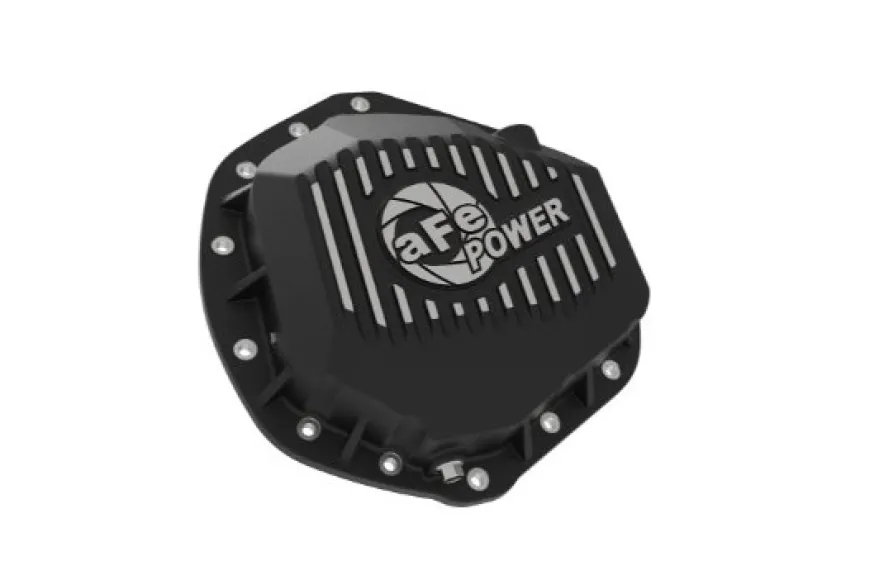 Dodge 2500/3500 2003-2018 Pro Series Bakre Diffkåpa Med Svarvade Fenor aFe Power - Svart