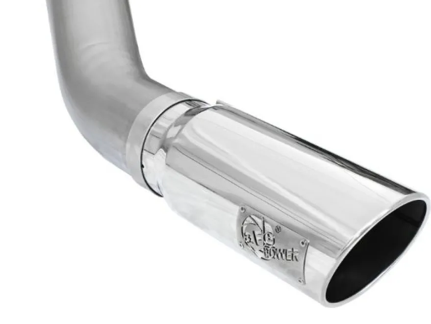 Dodge RAM Diesel Pick-up 2013-2018 6.7L (td) MACHForce XP Sportavgassystem Large Bore 5in DPF-Back aFe Power - Polerade Utblås