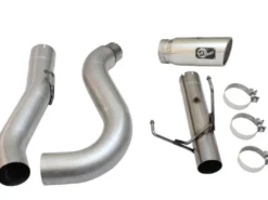 Dodge RAM Diesel Pick-up 2013-2018 6.7L (td) MACHForce XP Sportavgassystem Large Bore 5in DPF-Back aFe Power - Polerade Utblås