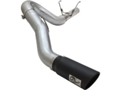 Dodge RAM Diesel Pick-up 2013-2018 6.7L (td) MACHForce XP Sportavgassystem Large Bore 5in DPF-Back aFe Power - Svarta Utblås