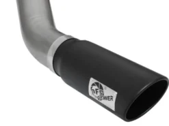 Dodge RAM Diesel Pick-up 2013-2018 6.7L (td) MACHForce XP Sportavgassystem Large Bore 5in DPF-Back aFe Power - Svarta Utblås