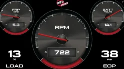 Dodge/RAM/Ford/GM Diesel Pick-up 2008-2023 6.7L (td)/V8-6.4L/6.6L/6.7L (td) Advanced Gauge Display Digital 5.5in Monitor aFe Power