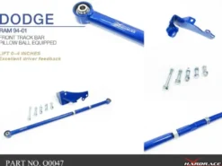 Dodge RAM 94-01 Främre Track Bar (För modeller höjda 0-4'') Hardrace