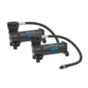 Dual Pack Kompressorer Luftfjädring NXT-5 SQ Svart CE-Märkt Airworx Suspension