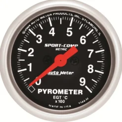 EGT-mätare 52mm 900ºC (Digital Stepper-motor) SPORT-COMP