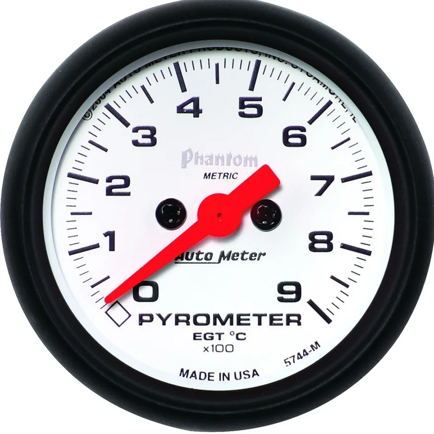 EGT-mätare 52mm 900ºC (Digital Stepper-motor) PHANTOM