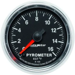 EGT-mätare 52mm 1600ºF (Digital Stepper-motor) GS