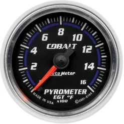 EGT-mätare 52mm 1600ºF (Digital Stepper-motor) COBALT