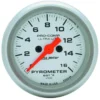 EGT-mätare 52mm 1600ºF (Digital Stepper-motor) Ultra-Lite