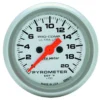 EGT-mätare 52mm 2000ºF (Digital Stepper-motor) Ultra-Lite
