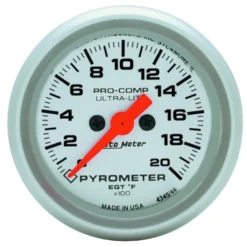 EGT-mätare 52mm 2000ºF (Digital Stepper-motor) Ultra-Lite