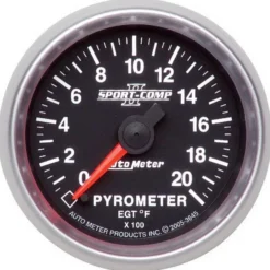 EGT-mätare 52mm 2000ºF (Digital Stepper-motor) SPORT-COMP II