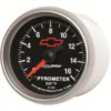 EGT-mätare 52mm 1600ºF (Digital Stepper-motor) GM CHEVY Svart