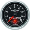 EGT-mätare 52mm 1600ºF (Digital Stepper-motor) SPORT-COMP II