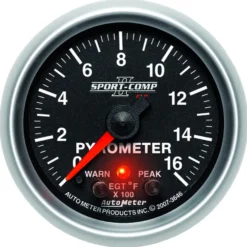 EGT-mätare 52mm 1600ºF (Digital Stepper-motor) SPORT-COMP II
