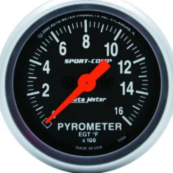 EGT-mätare 52mm 1600ºF (Digital Stepper-motor) SPORT-COMP