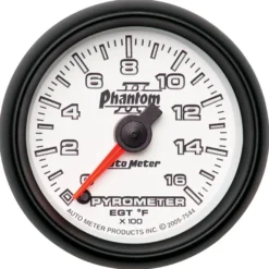 EGT-mätare 52mm 1600ºF (Digital Stepper-motor) PHANTOM II
