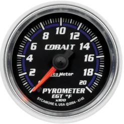 EGT-mätare 52mm 2000ºF (Digital Stepper-motor) COBALT