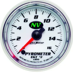 EGT-mätare 52mm 1600ºF (Digital Stepper-motor) NV