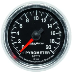 EGT-mätare 52mm 2000ºF (Digital Stepper-motor) GS