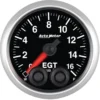 EGT-mätare 52mm 1600ºF (Digital Stepper-motor) ELITE