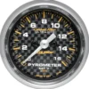 EGT-mätare 52mm 1600ºF STEPPER MOTOR CARBON FIBER