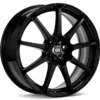 ENKEI EDR9, 18x7.5, 38, 5x105/110, Svart Fälg