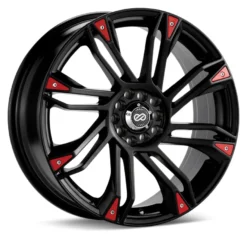 ENKEI GW8, 17x7, 42, 5x100/114.3, Svart Fälg