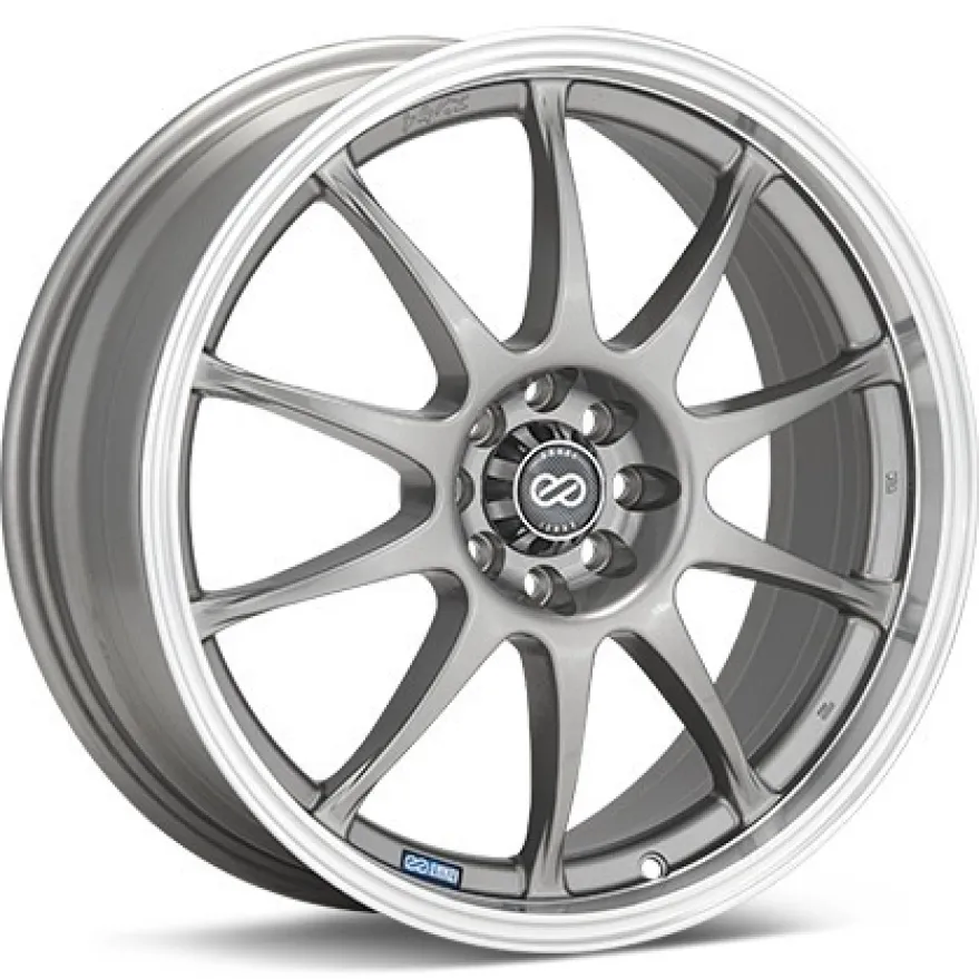 ENKEI J10, 15X6.5, 38, 4X100/108, Silver Fälg