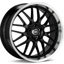 ENKEI LUSSO, 18x8, 40, 5x114.3, 72.6, Svart / Polerad Fälg