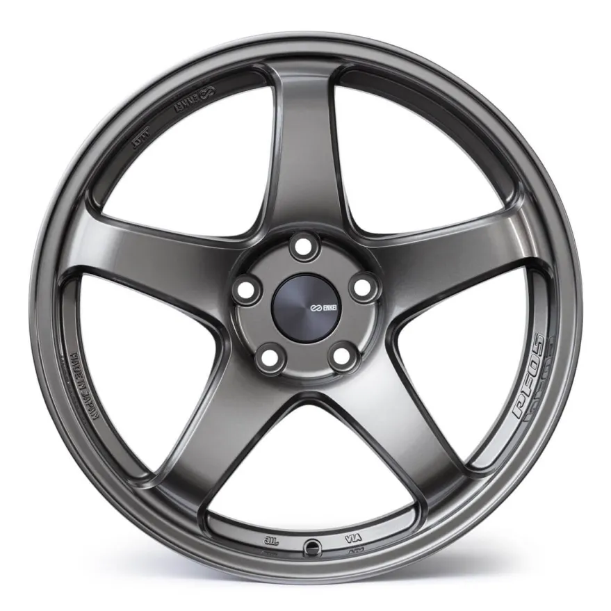 Enkei, PF05, 18x9.5, 15, 5x114.3, 75, Dark Silver Fälg