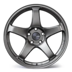 Enkei, PF05, 19x9.5, 22, 5x114.3, 75, Dark Silver Fälg