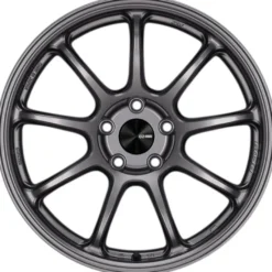 Enkei, PF09, 18x7.5, 48, 5x100, 75, Dark Silver Fälg