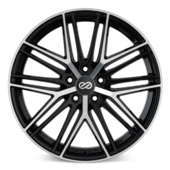 Enkei, PHANTOM, 20x8.5, 40, 5x114.3, 72,6, Black Machined Fälg