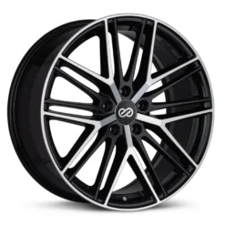 Enkei, PHANTOM, 20x8.5, 40, 5x114.3, 72,6, Black Machined Fälg