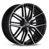 Enkei, PHANTOM, 20x8.5, 40, 5x120, 72,6, Black Machined Fälg