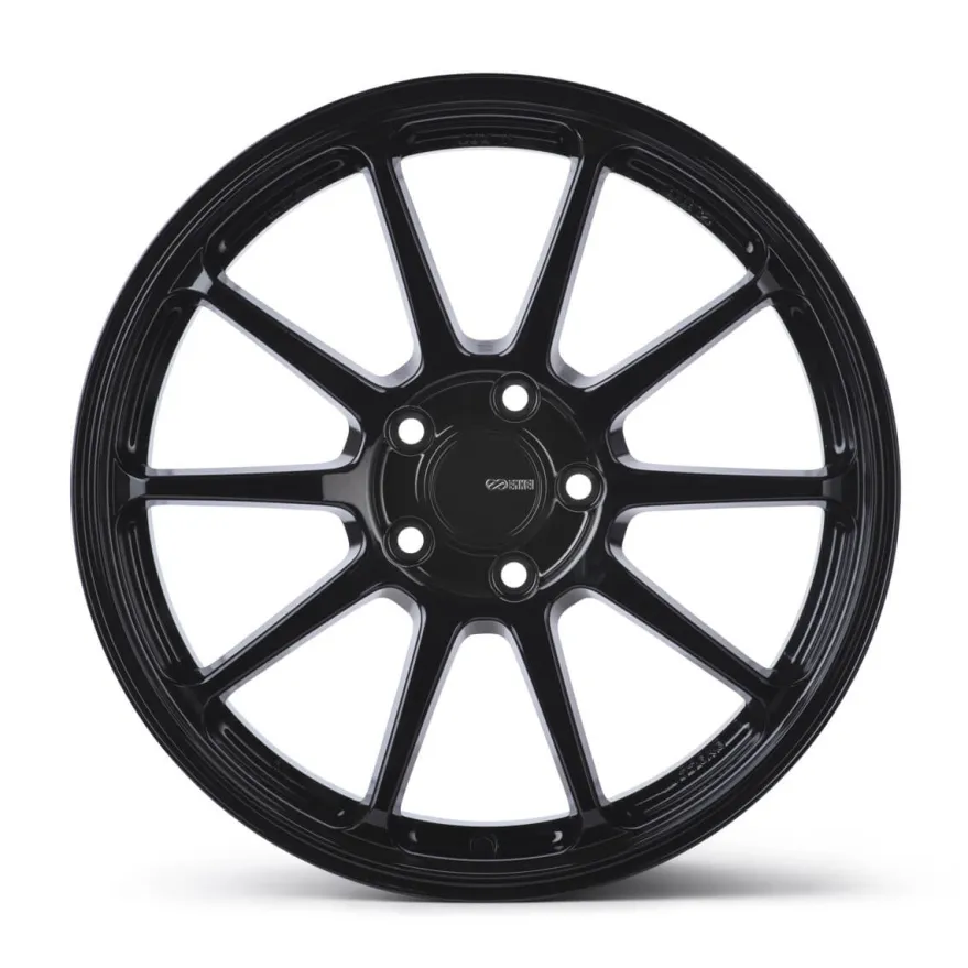Enkei PX-10, 17x7.5, 45, 5x100, 72,6, Blanksvart Fälg