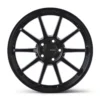 Enkei PX-10, 16x7, 45, 5x100, 72,6, Blanksvart Fälg
