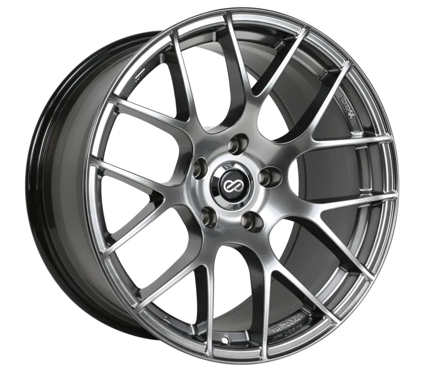 ENKEI RAIJIN, 19x8, 45, 5x112, 72.6, Hyper Silver Fälg