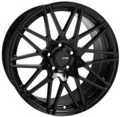 Enkei TMS, 17x9.0, 45mm, 5x100, 72.6mm, Gloss Black Fälg