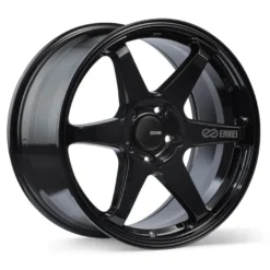 Enkei, T6R, 17x8, 45, 5x100, 72,6, Blanksvart Fälg