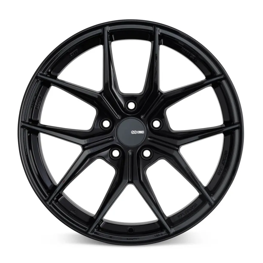 Enkei, TSR-X, 18x9.5, 45, 5x100, 72,6, Blanksvart Fälg
