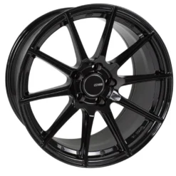 Enkei TS10, 18x8.5, 35mm, 5x114.3, 72.6mm, Black Fälg