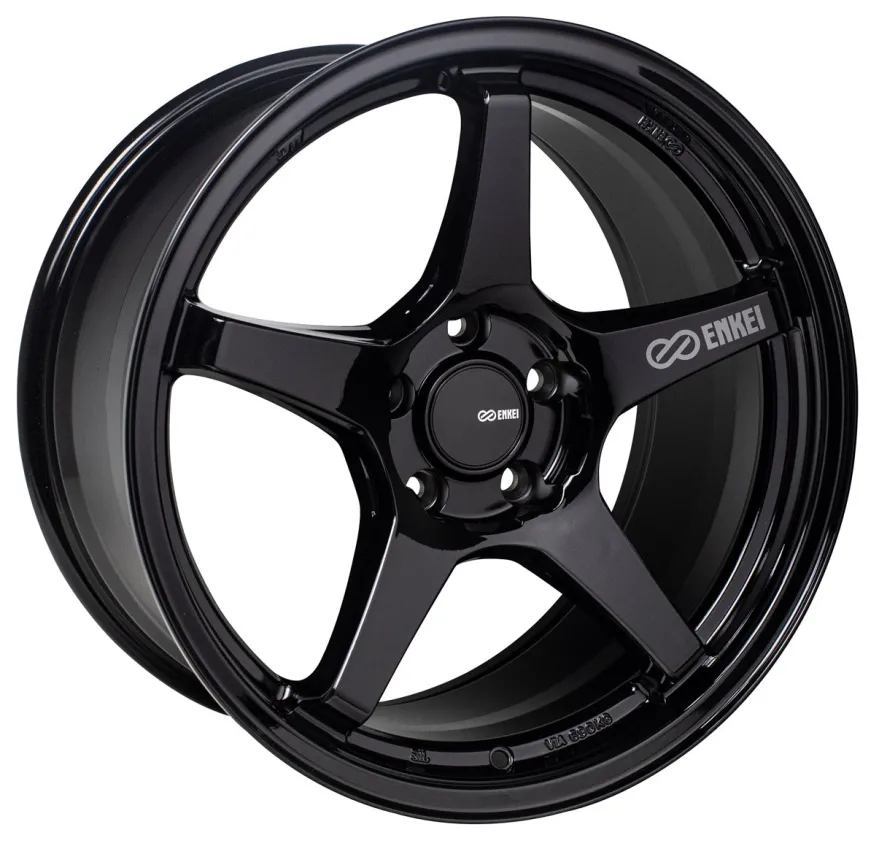 ENKEI TS-5, 18x9.5, 45mm, 5x100, 72,6, Svart Fälg